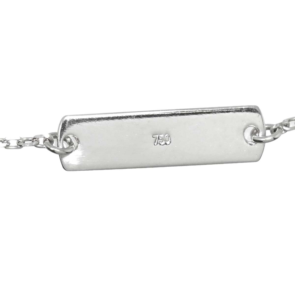 Balance Akoya Pearl 6.3mm Necklace 18K White Gold 750