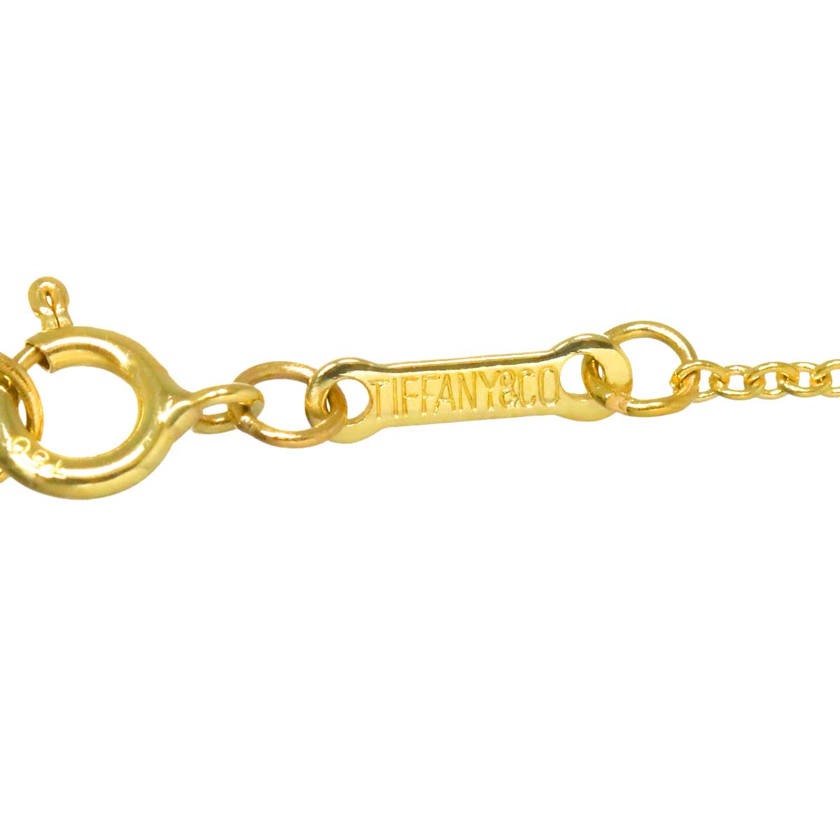 Open Heart Necklace 18K Yellow Gold 750