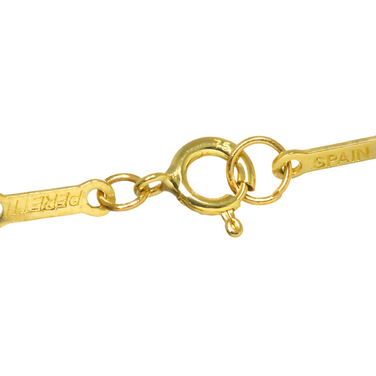 Open Heart Necklace 18K Yellow Gold 750