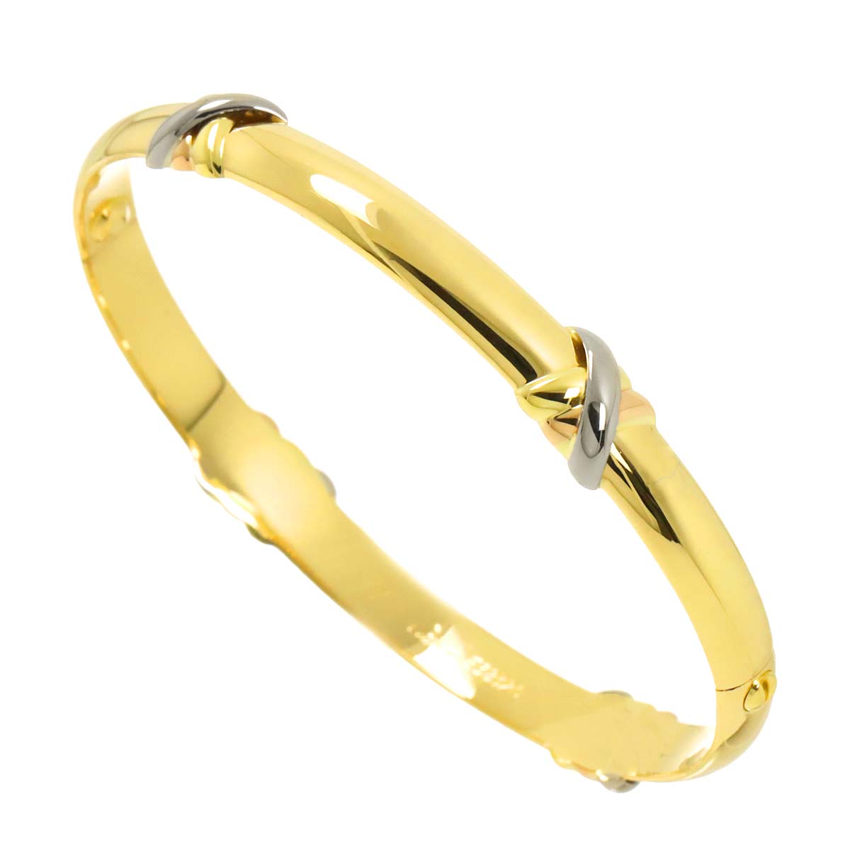 Bracelet 18K YG WG PG 750 Size17