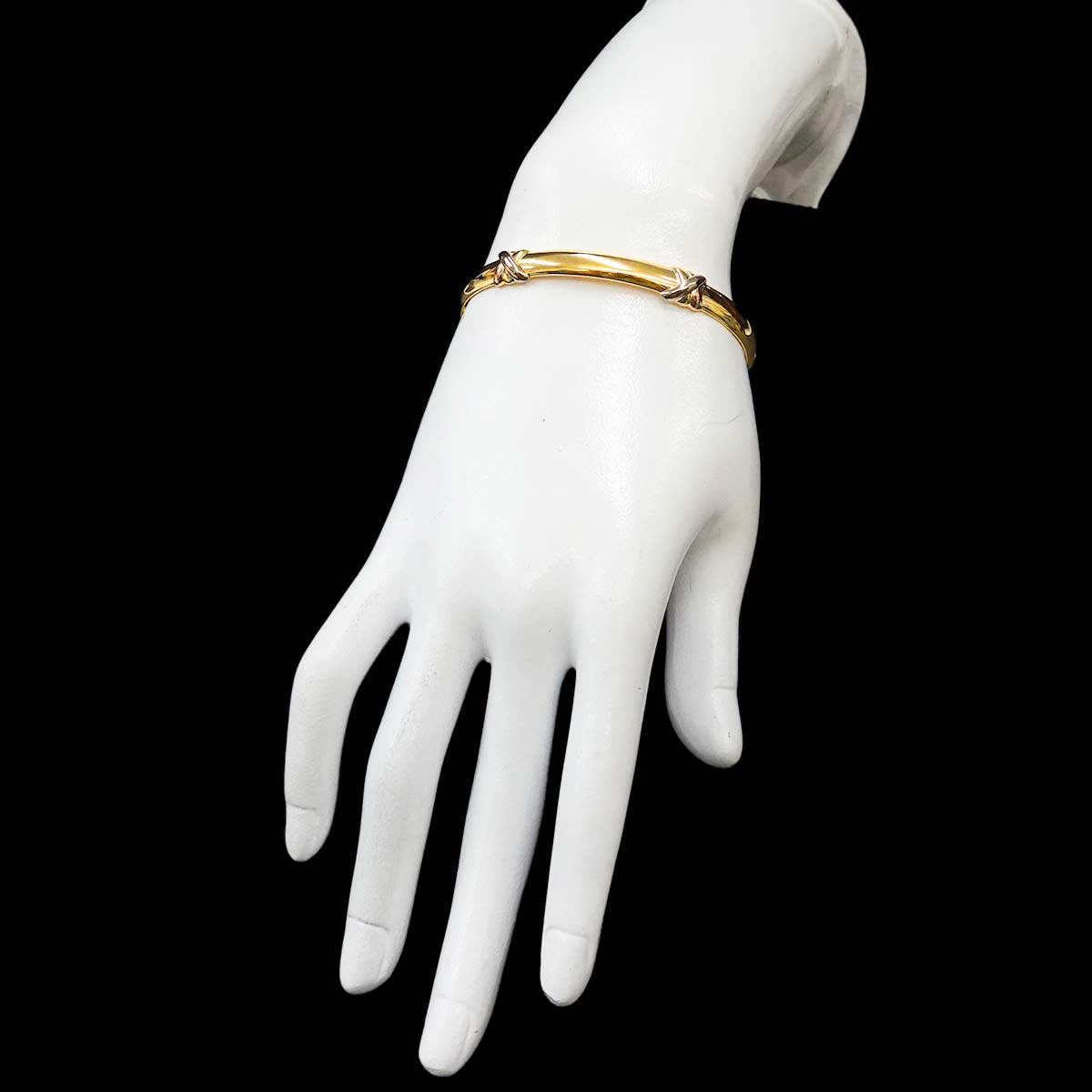 Bracelet 18K YG WG PG 750 Size17