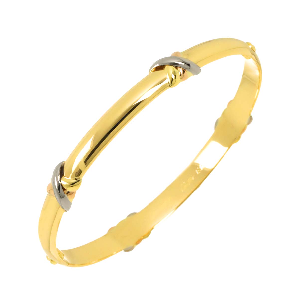 Bracelet 18K YG WG PG 750 Size17