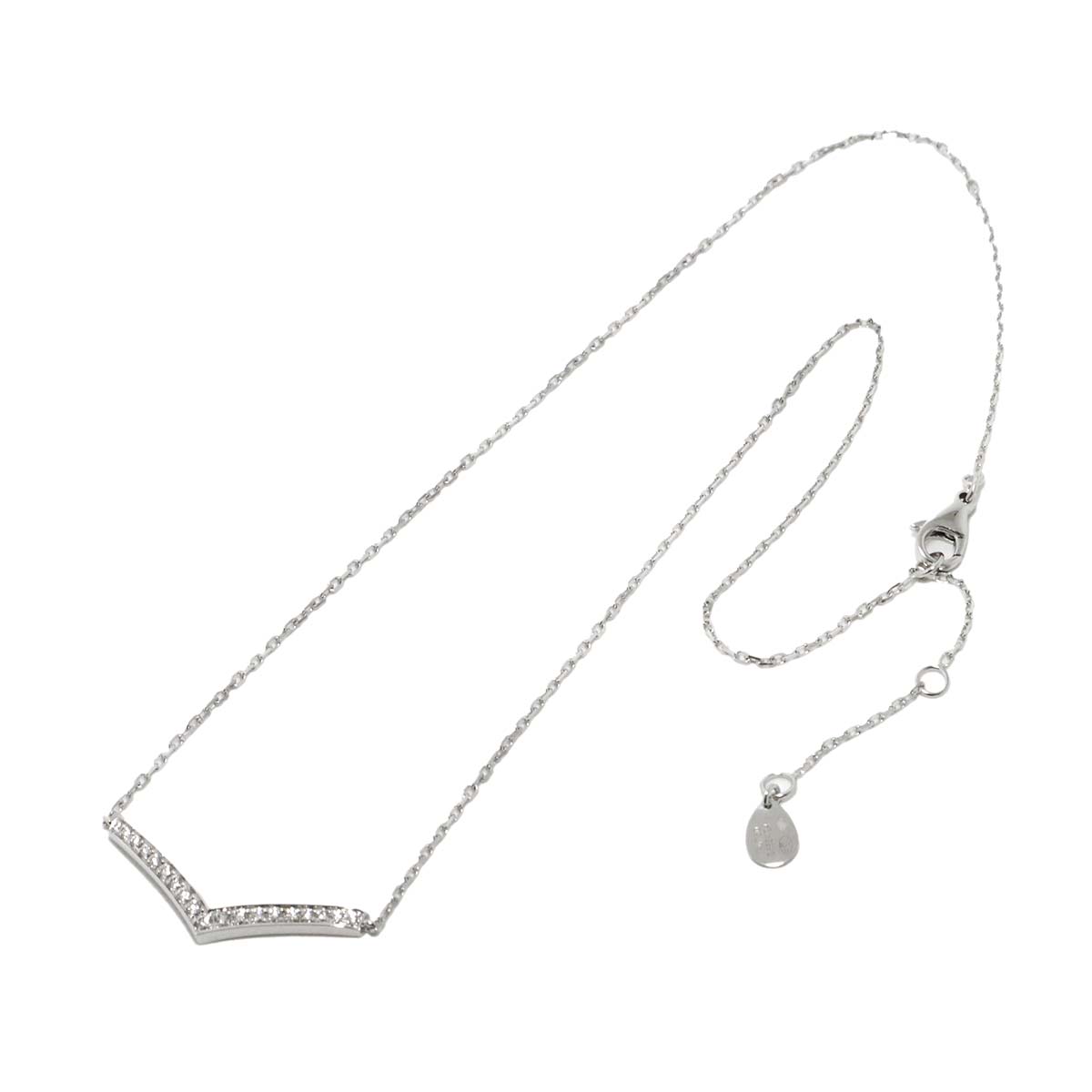 Josephine Diamond Necklace 18K WG White Gold 750
