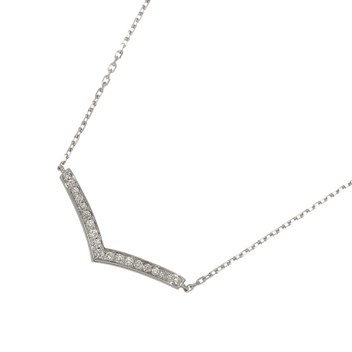 Josephine Diamond Necklace 18K WG White Gold 750