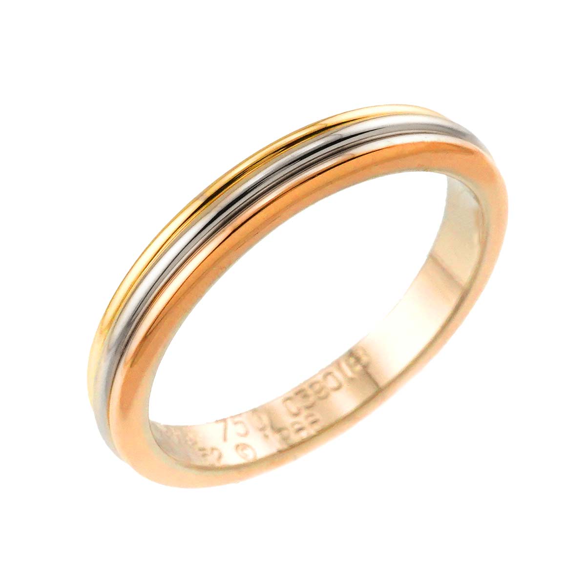 Vendome Ring 18K YG WG PG 750 size52 6(US)