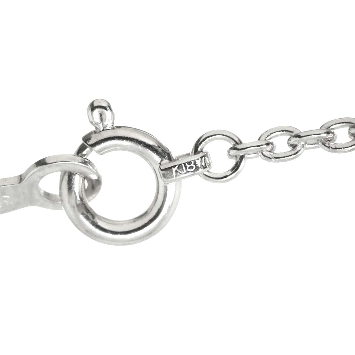 Akoya Pearl 5.5-4.8mm Necklace 18K White Gold 750