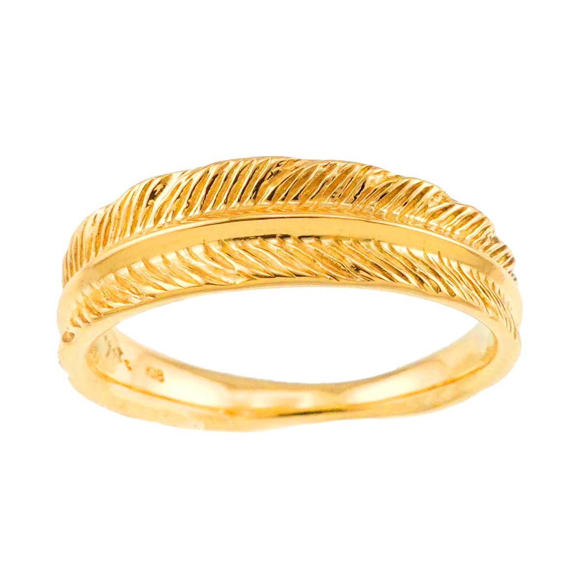 Ring 18K YG 750 Size6.75(US)