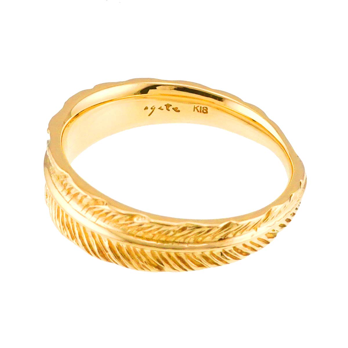 Ring 18K YG 750 Size6.75(US)