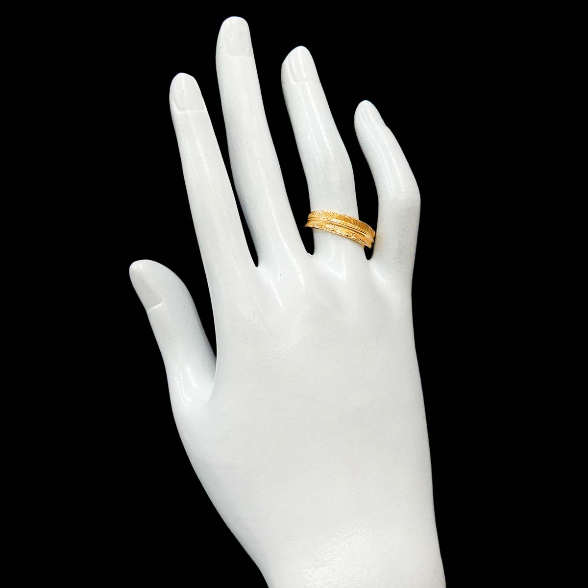 Ring 18K YG 750 Size6.75(US)