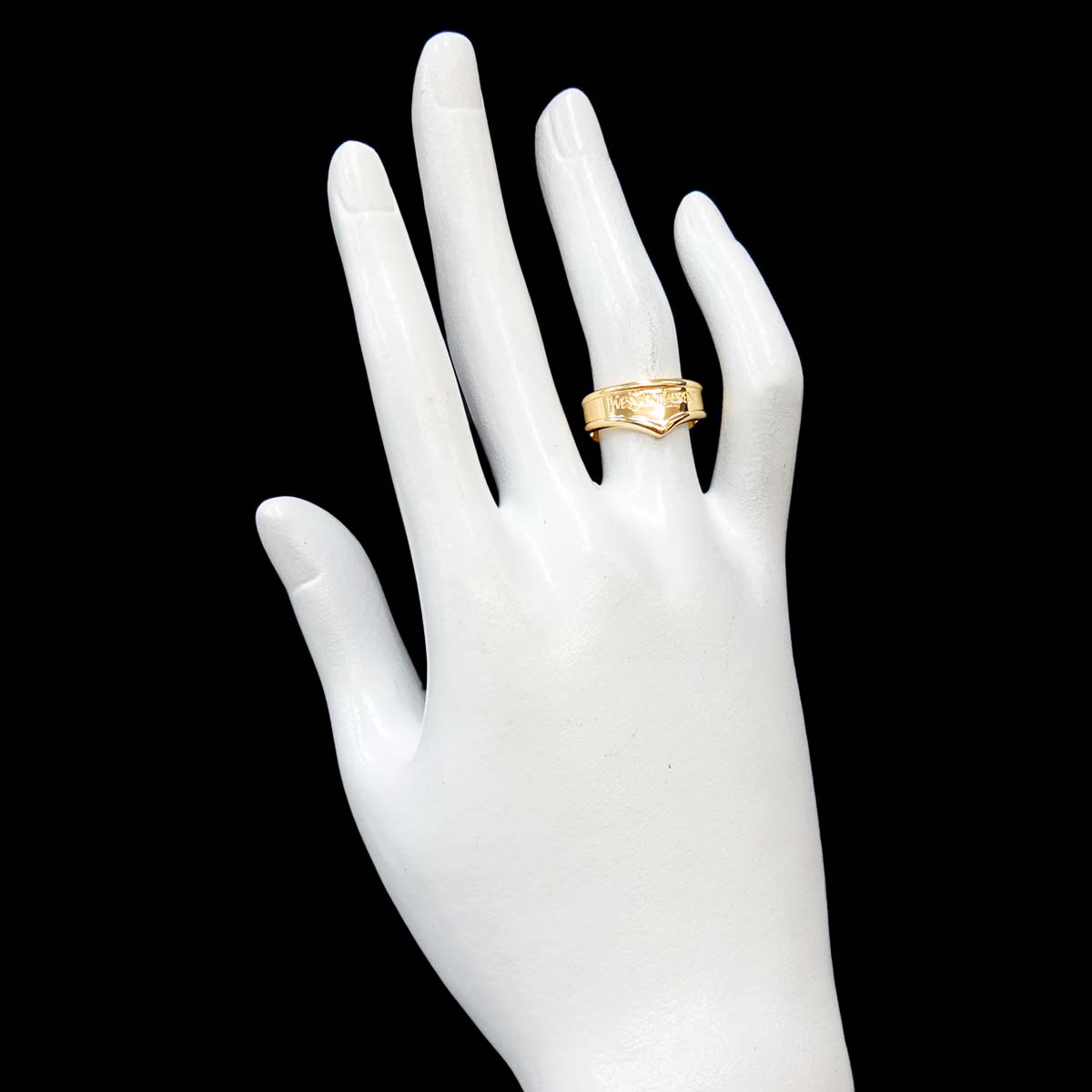 Ring 18K Yellow Gold 750 Pt size5.5-5.75(US)