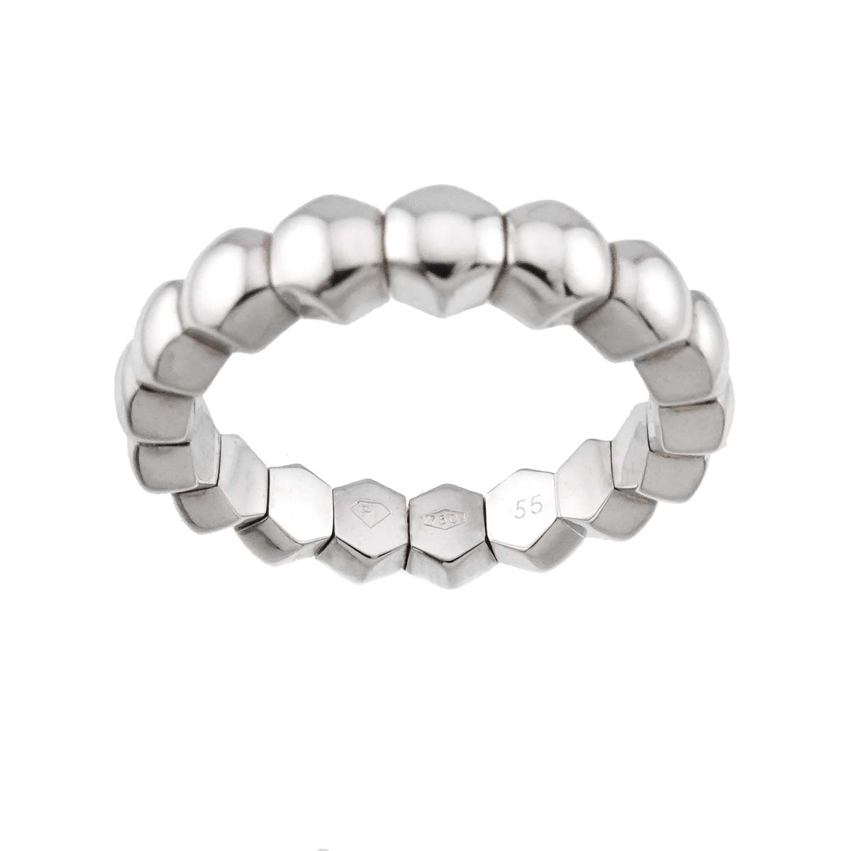 Ring 18K White Gold 750 size55 6.75-7.25(US)