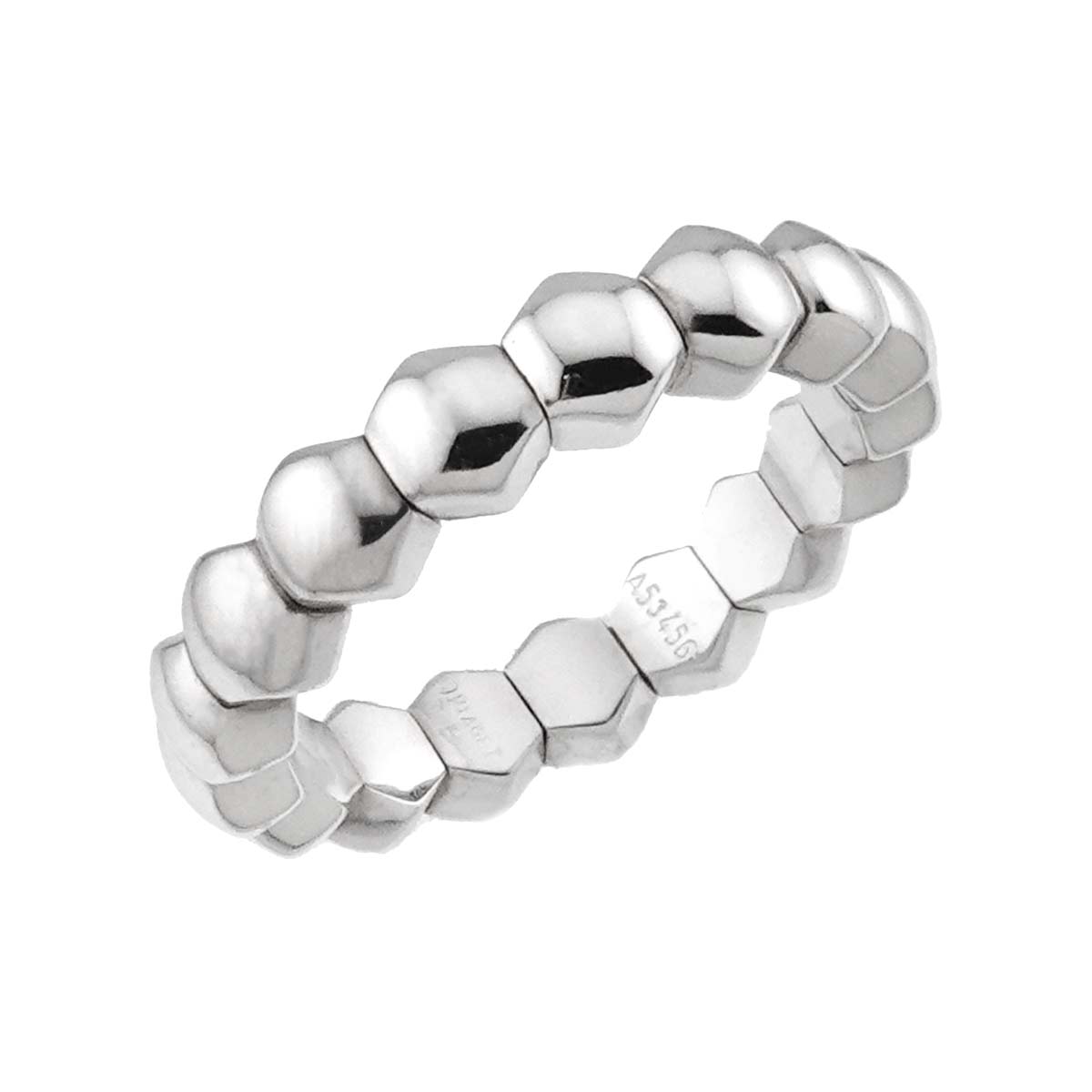 Ring 18K White Gold 750 size55 6.75-7.25(US)