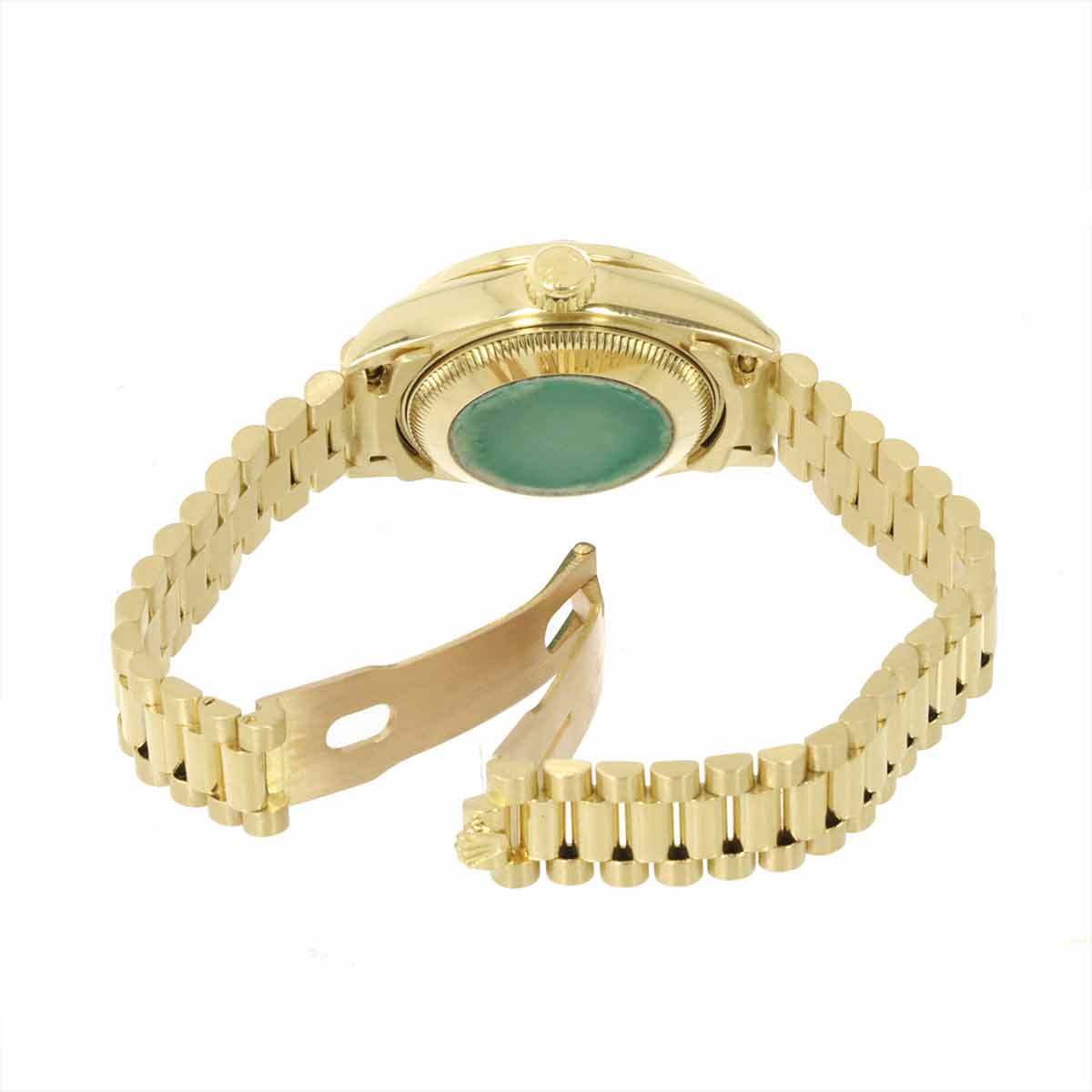 Datejust 69138G Serial R Diamond Bezel 750 YG Gold Dial Ladies