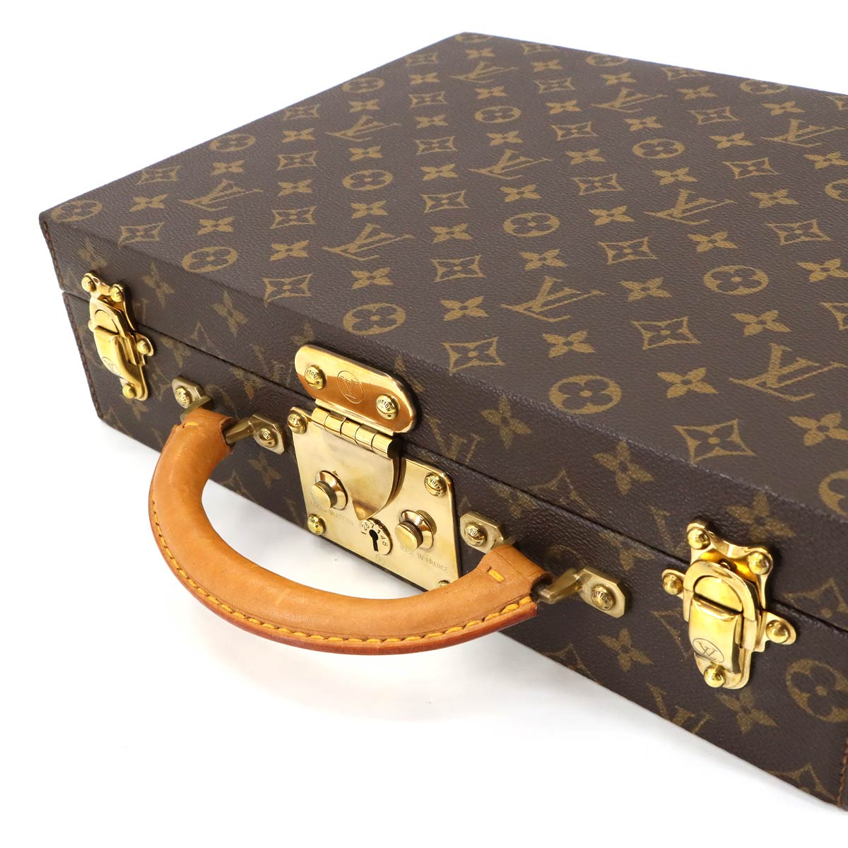 Monogram Boite Bijoux Jewelry case Trunk Brown M47120