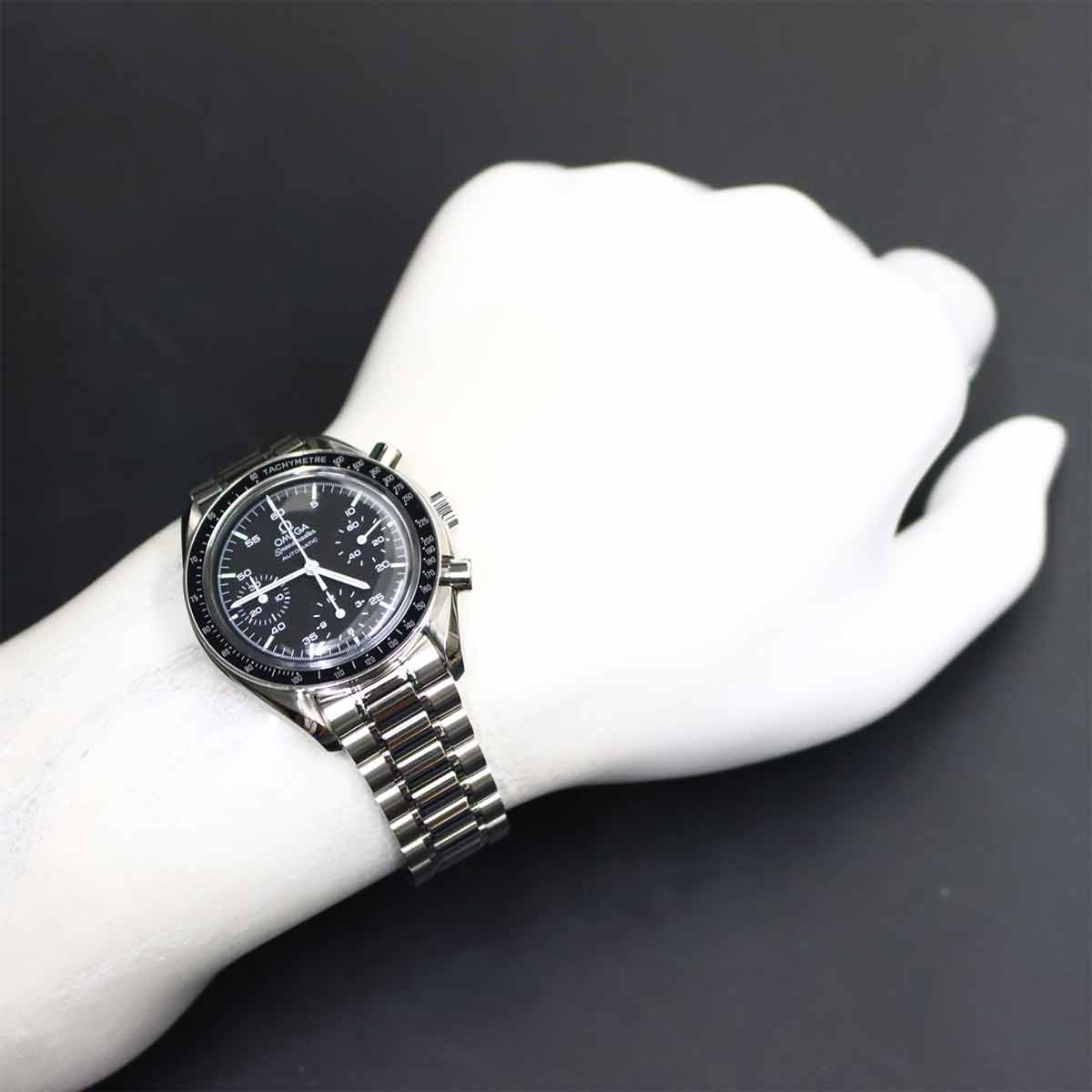 Speedmaster Chronograph 3510.50 Automatic Black Dial Mens Watch