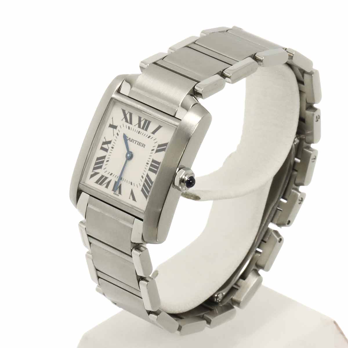 Tank Francaise MM W51003Q3 Quartz Cream Dial Boys Watch