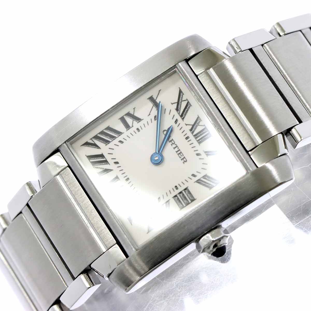 Tank Francaise MM W51003Q3 Quartz Cream Dial Boys Watch