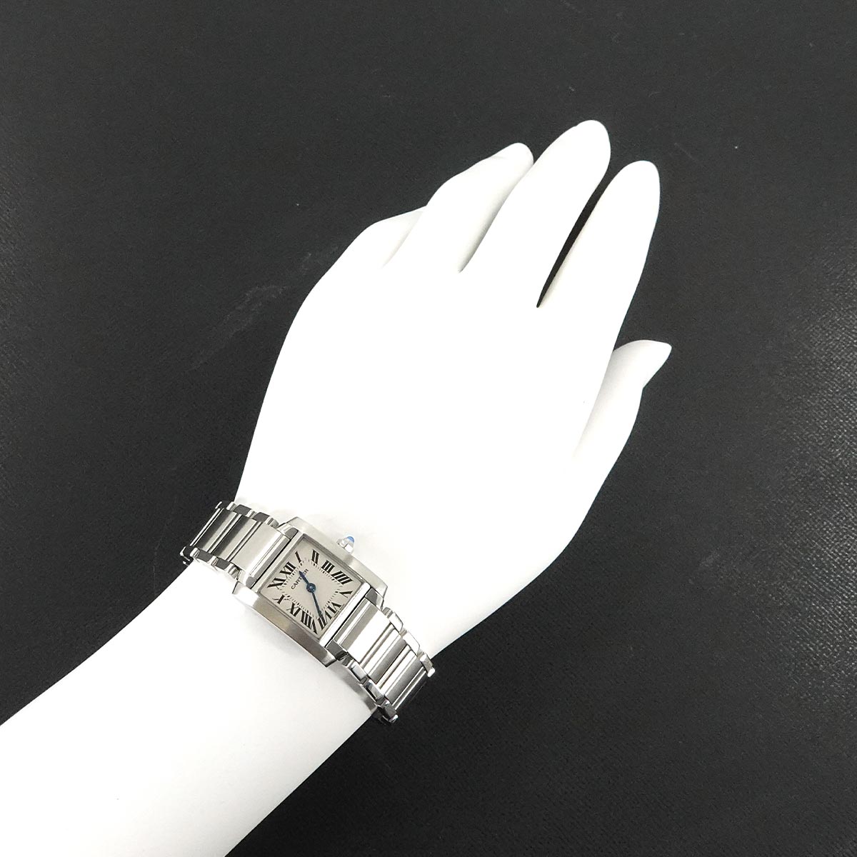 Tank Francaise SM W51008Q3 Quartz Cream Dial Ladies Watch