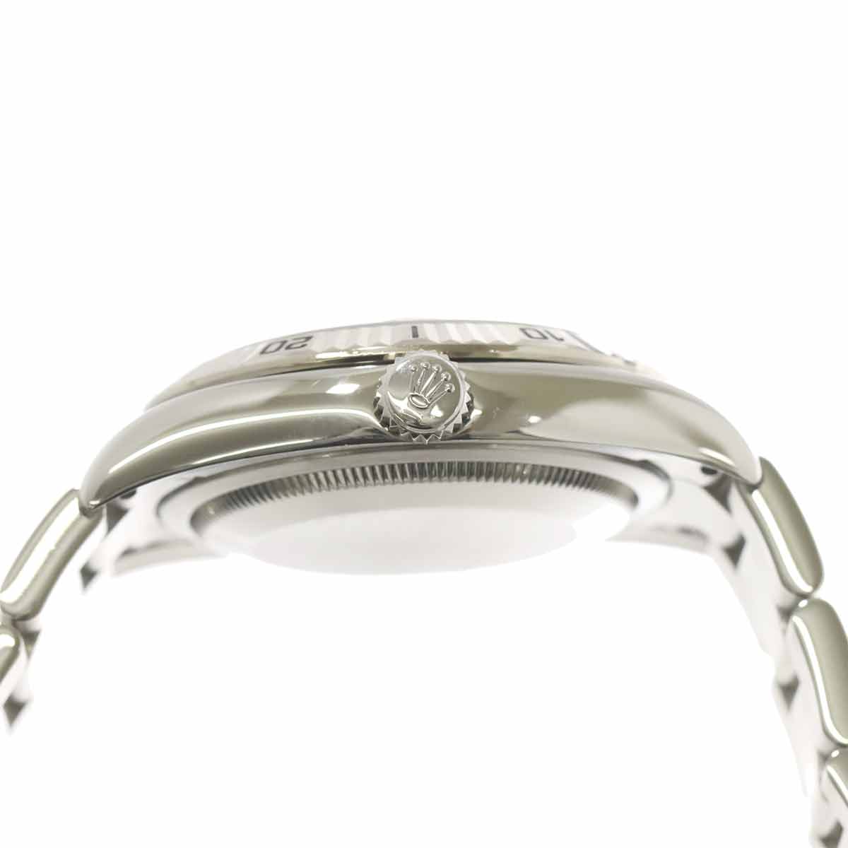 Datejust Turnograph 116264 Serial F 750 K18WG Blue Dial Mens