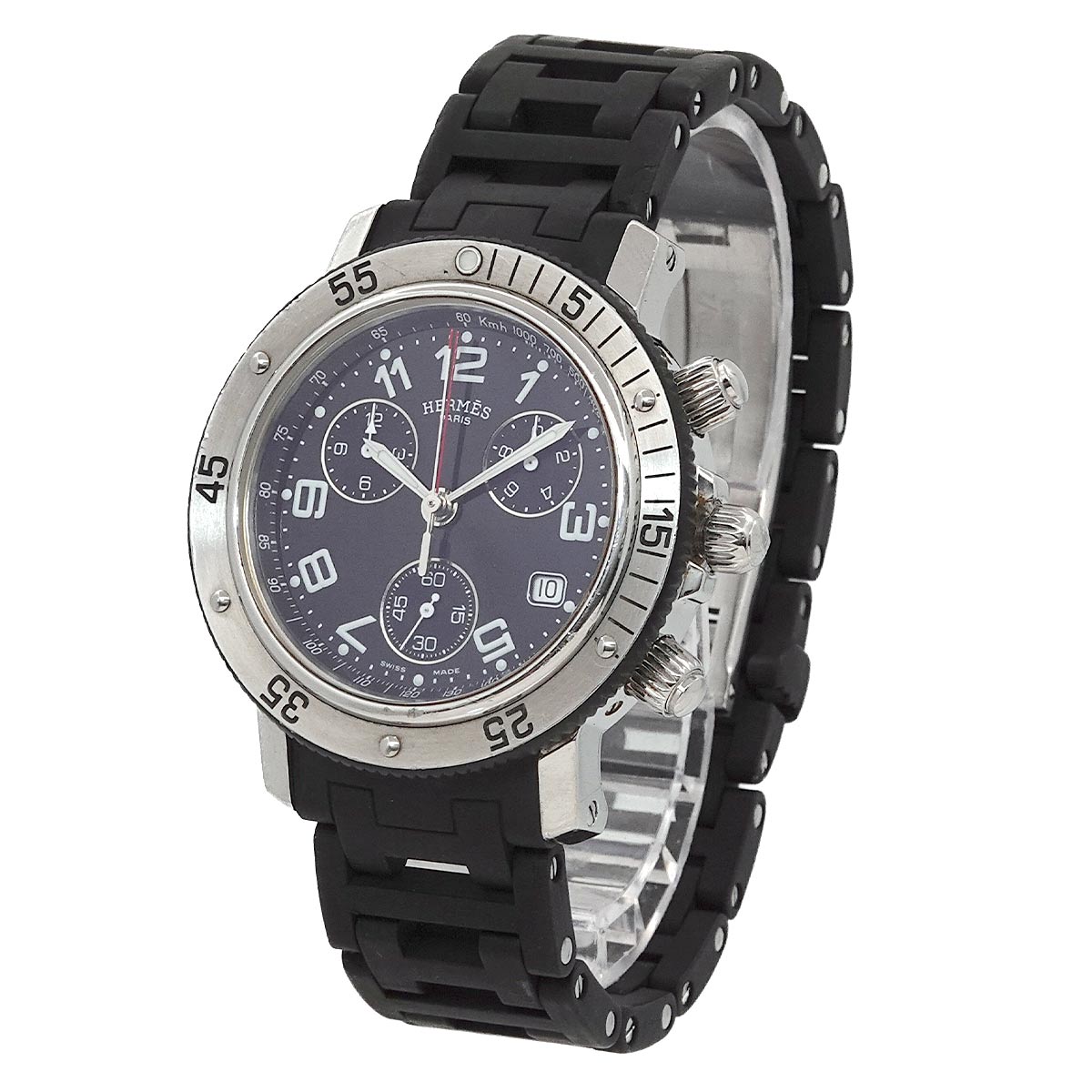 Clipper Diver Chronograph CL2 915 Black Dial Mens Watch