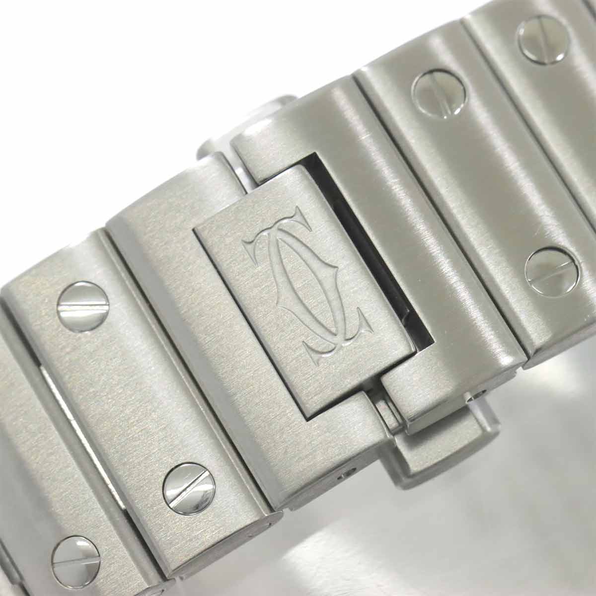 Santos De Cartier WSSA0010 Automatic Silver Dial Mens Watch