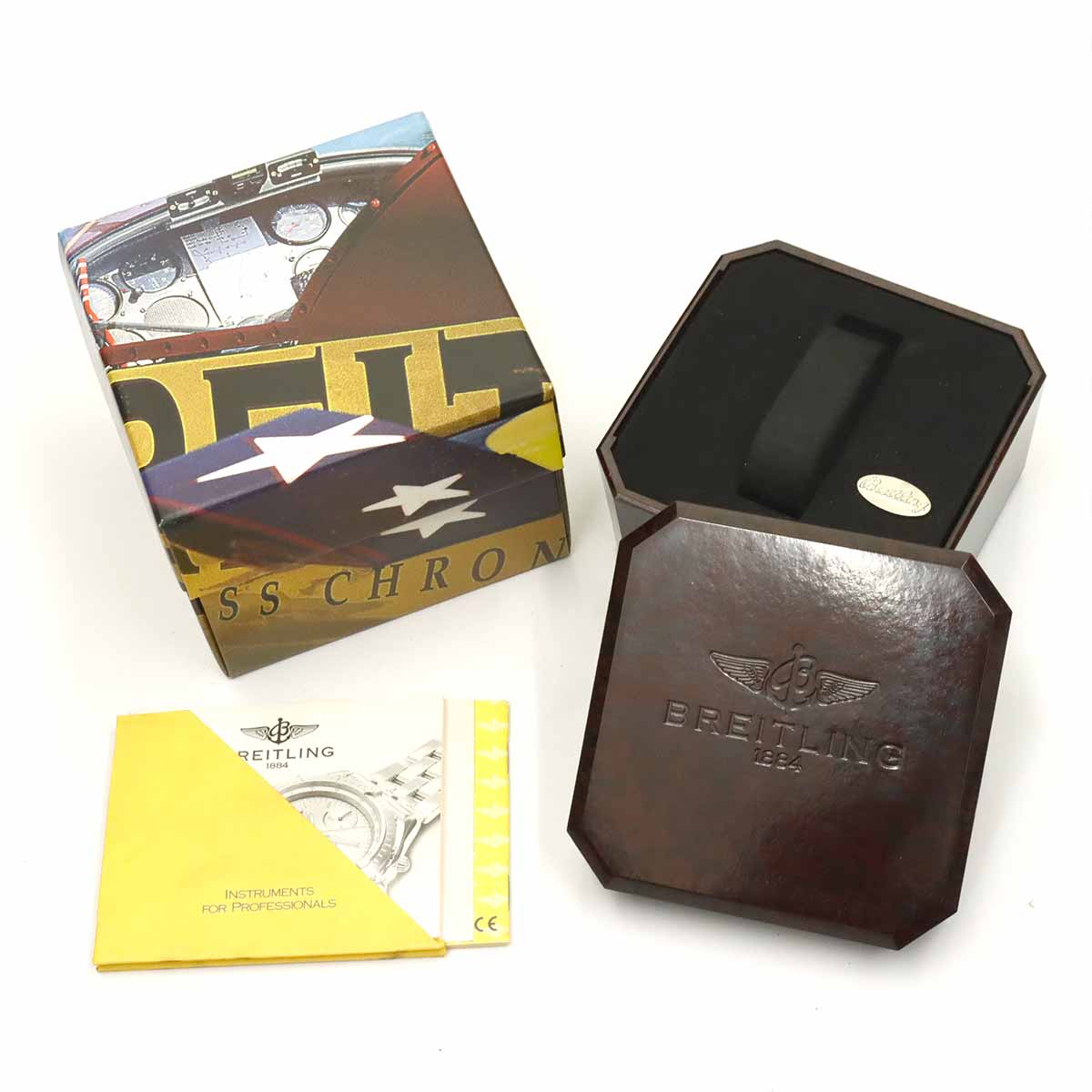 Chronomat A13050.1 Chronograph Date White Shell Dial Mens