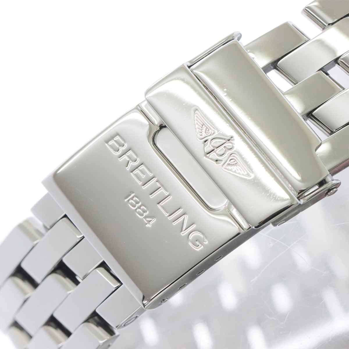 Chronomat A13050.1 Chronograph Date White Shell Dial Mens