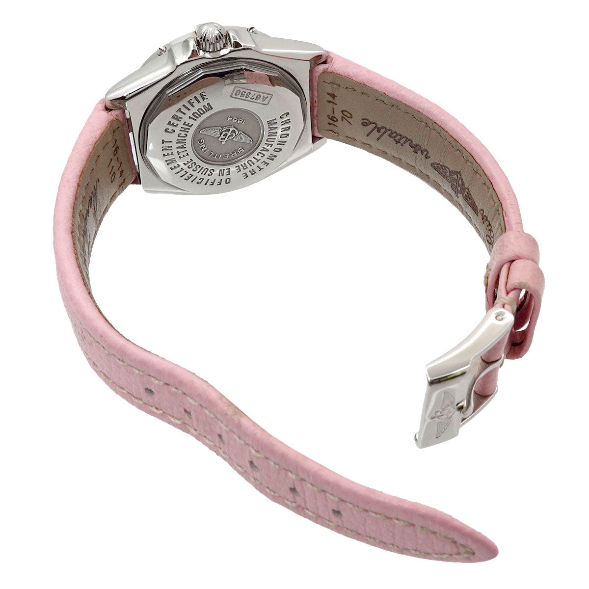 Wings Lady A67350 A685A18SBD Quartz White Shell Dial Ladies