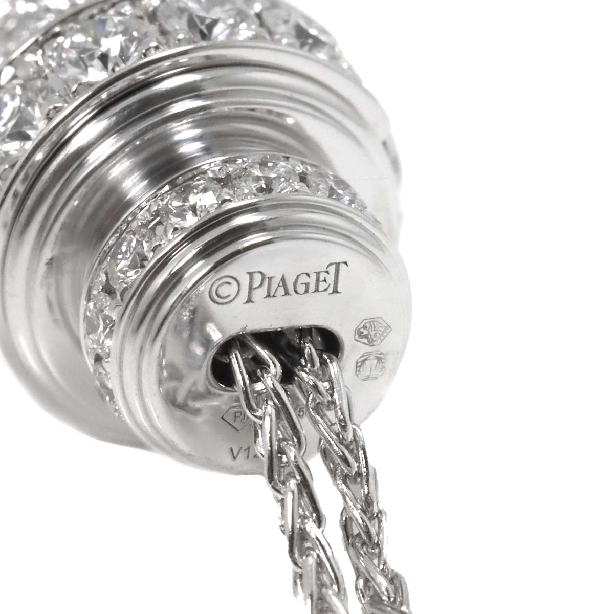 Possession Diamond Necklace 18K White Gold 750