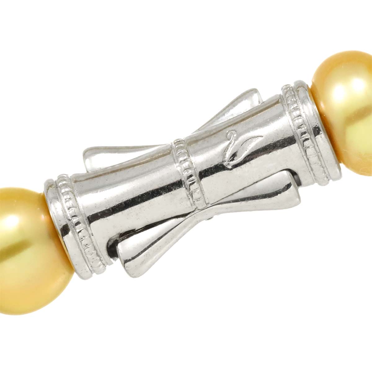 South Sea pearl Necklace Earrings Clip on SV 18K YG 750 90304311