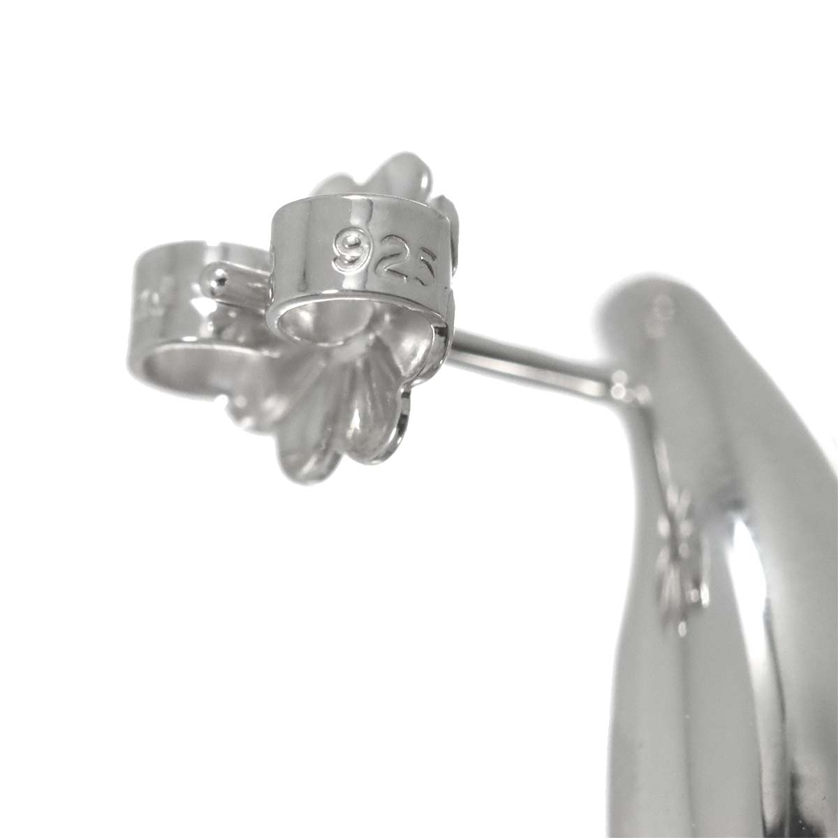 Frank Gehry Fish Earrings Pierced SV Silver 925