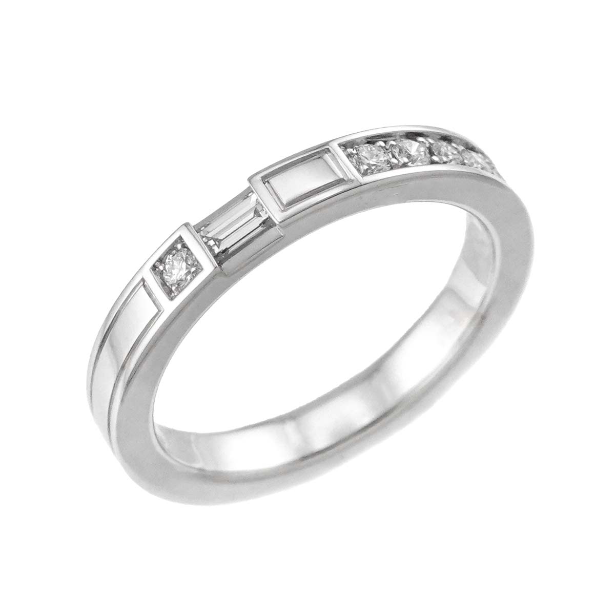 Traffic Diamond Ring Pt Platinum size5.25(US)