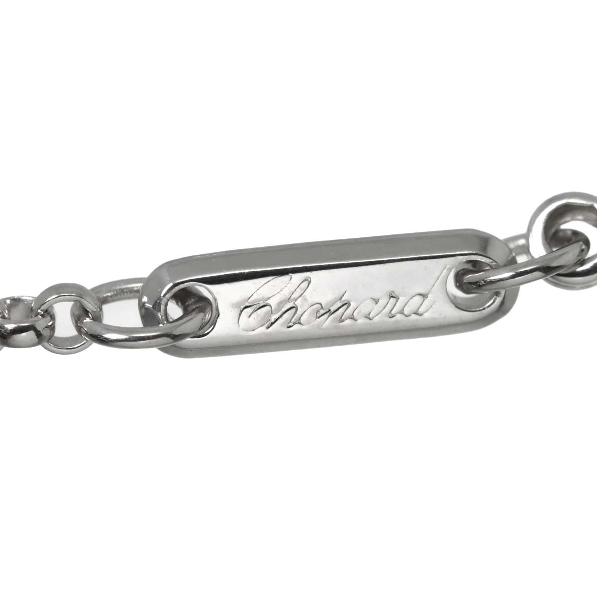 Happy Diamond Heart PinkDiamond Necklace 18K WG 750