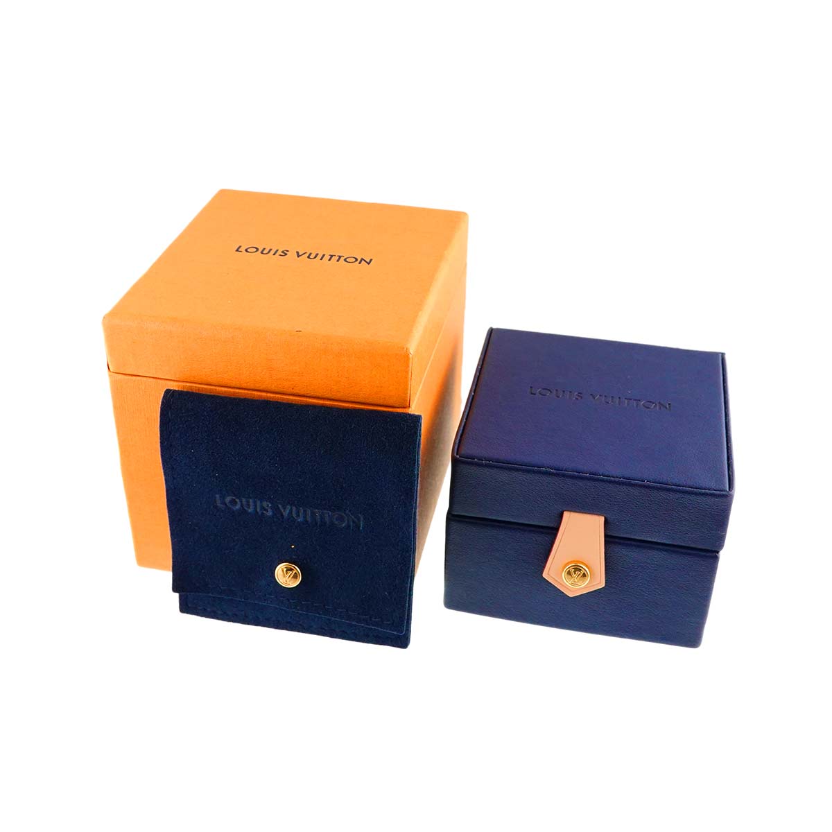 VOLTONE Diamond Earring Pierced 18K YG 750 One Piece only