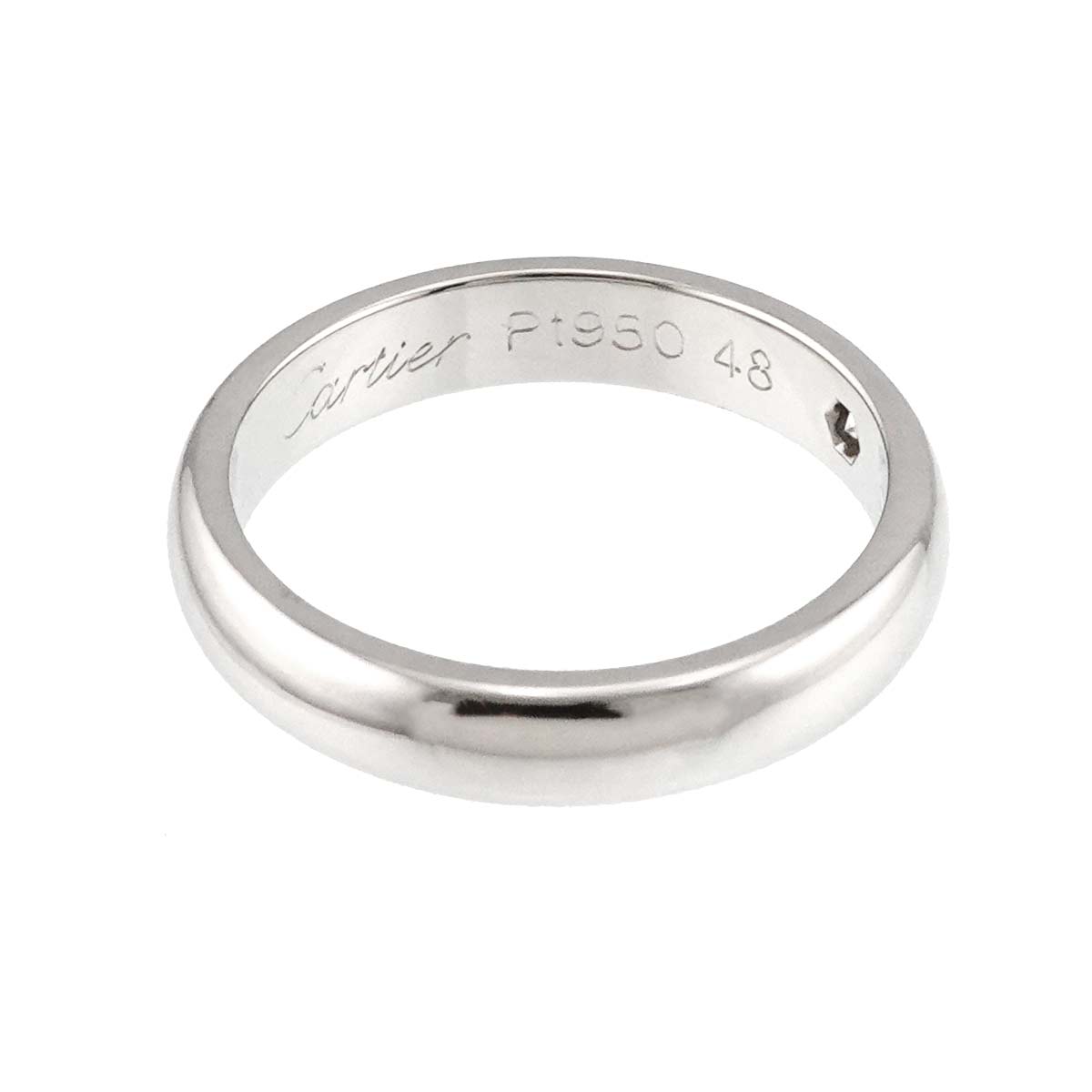 1895 Classic Diamond 1P Ring Pt Platinum size48 4.5(US)