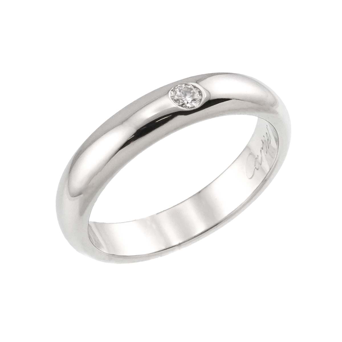 1895 Classic Diamond 1P Ring Pt Platinum size48 4.5(US)