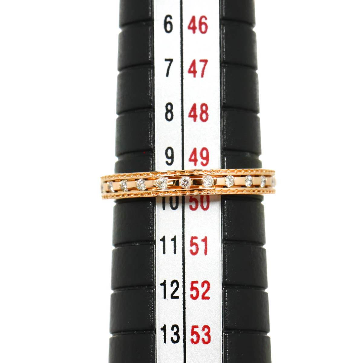 Belle Epoque Diamond Ring 18K Pink Gold 750 size5-5.25(US)