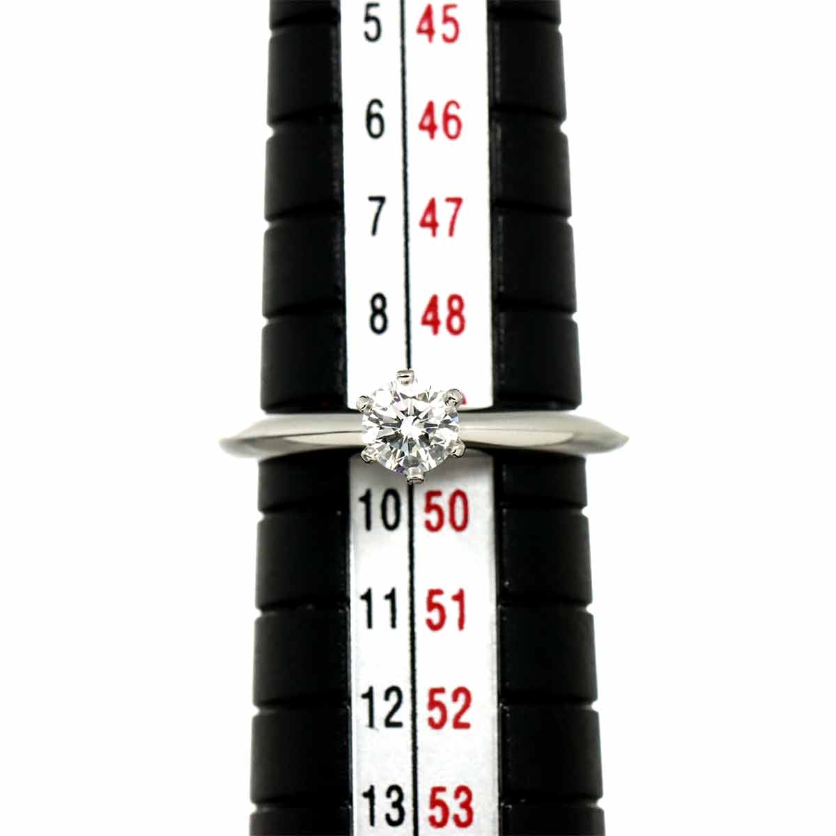 Diamond 0.31ct D/VS1/3EX Ring Pt 4.75-5(US)