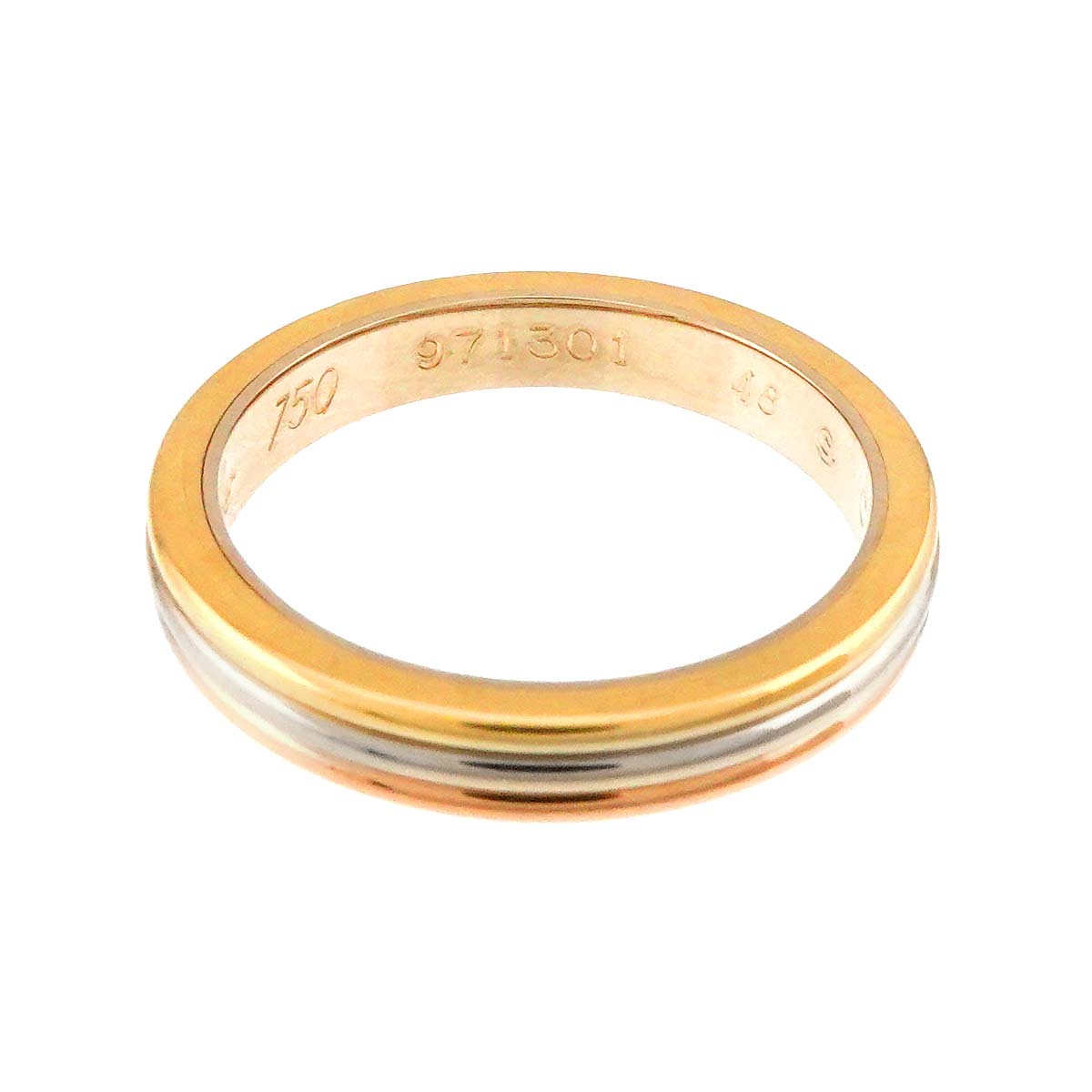 Vendome Ring 18K YG WG PG 750 size48 4.5(US)