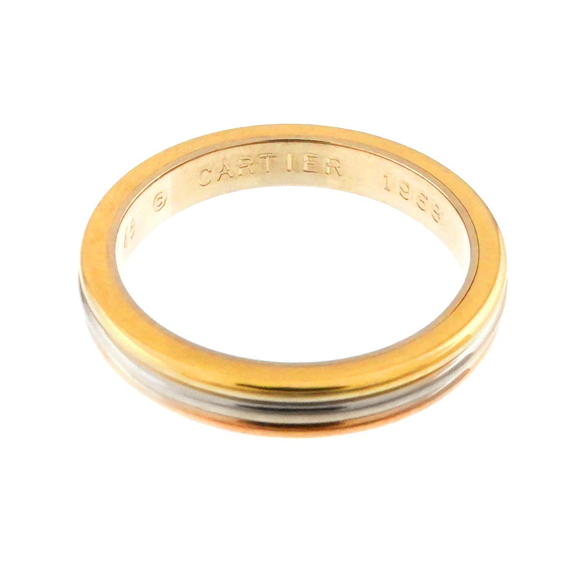 Vendome Ring 18K YG WG PG 750 size48 4.5(US)