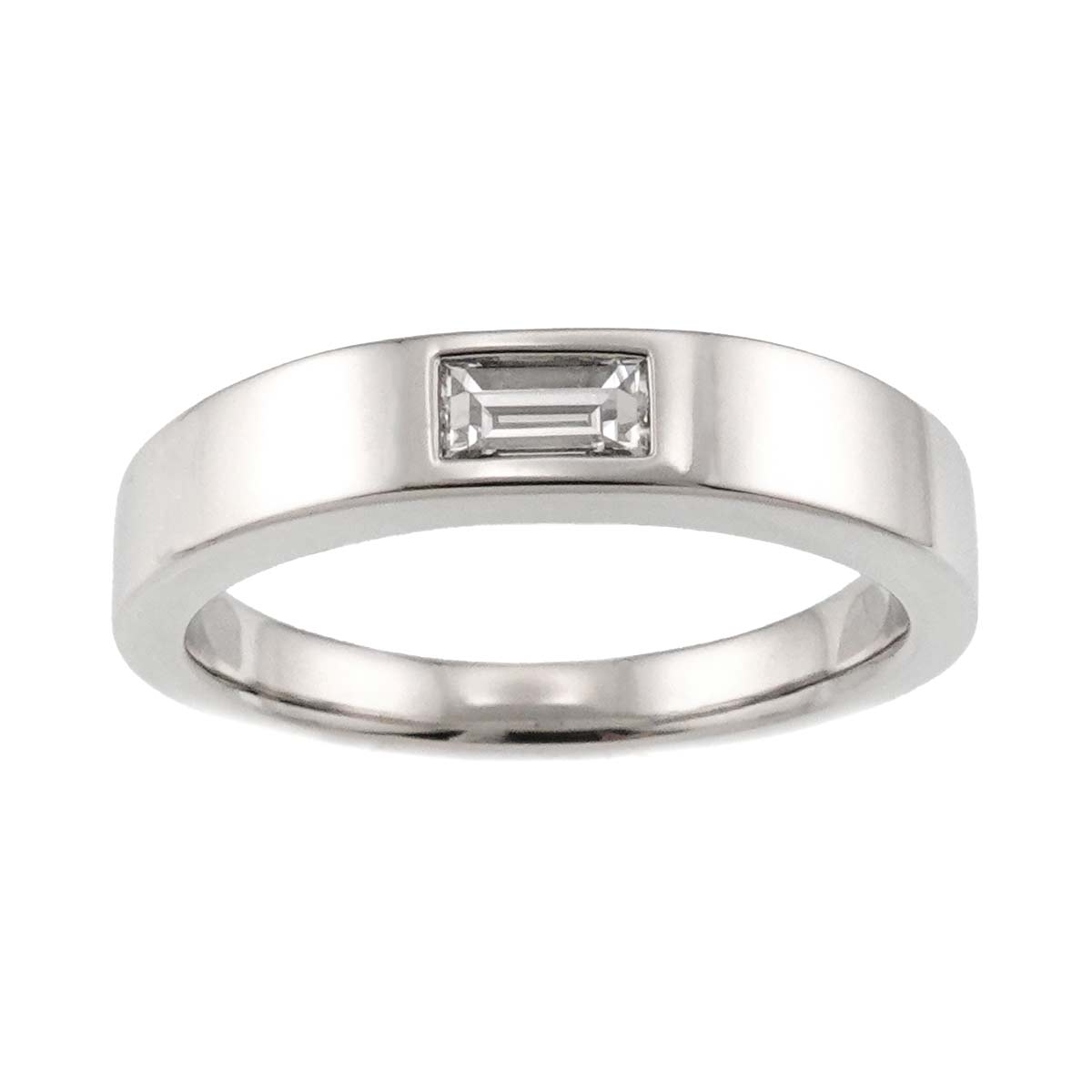 Diamond Ring Pt Platinum size5.5-5.75(US)