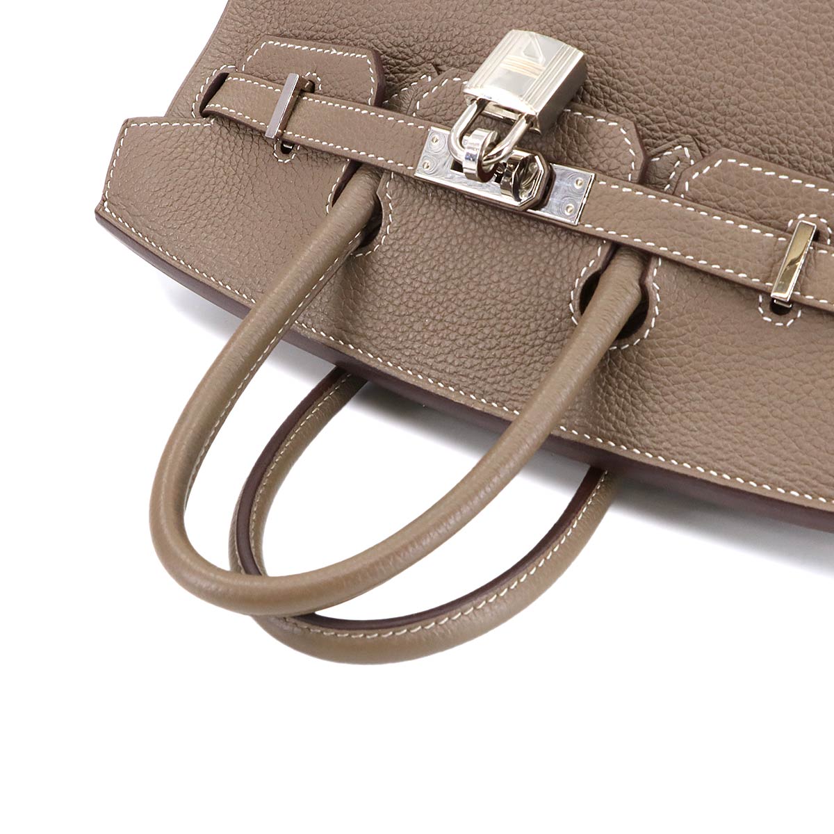 Birkin 25 Hand Bag Togo Etoupe Purse