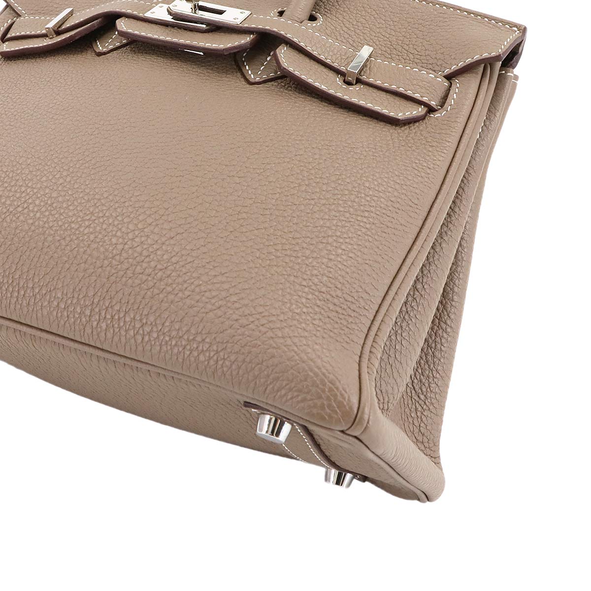 Birkin 25 Hand Bag Togo Etoupe Purse