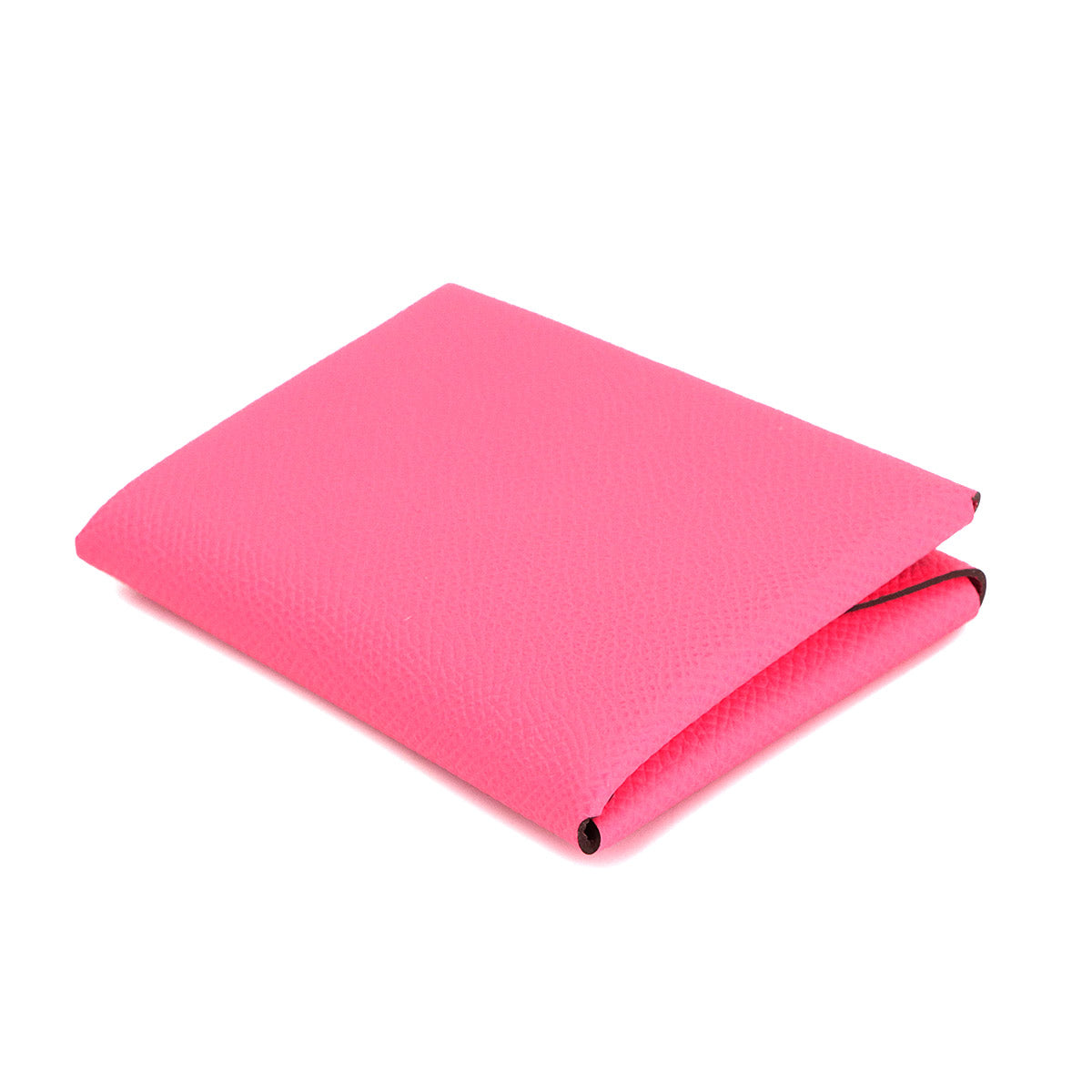 Calvi Duo Card Case Epsom Rose Azalee Purse