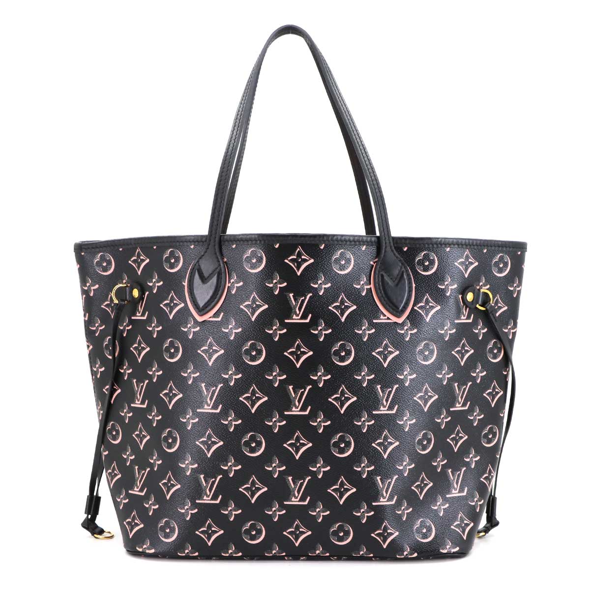 FALL FOR YOU Monogram Neverfull MM Black M46137 Purse