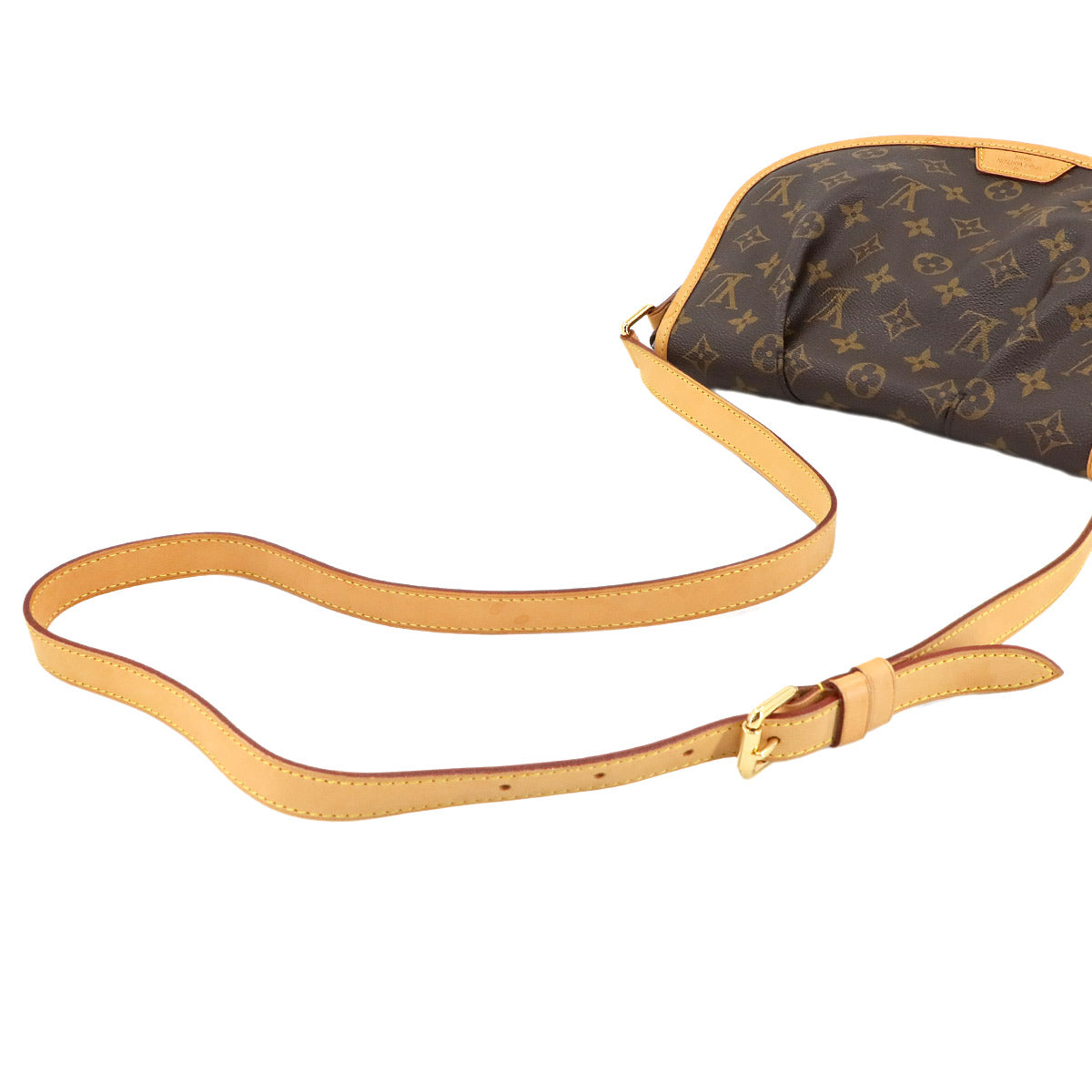 Monogram Menilmontant PM Shoulder Bag Brown M40474 Purse