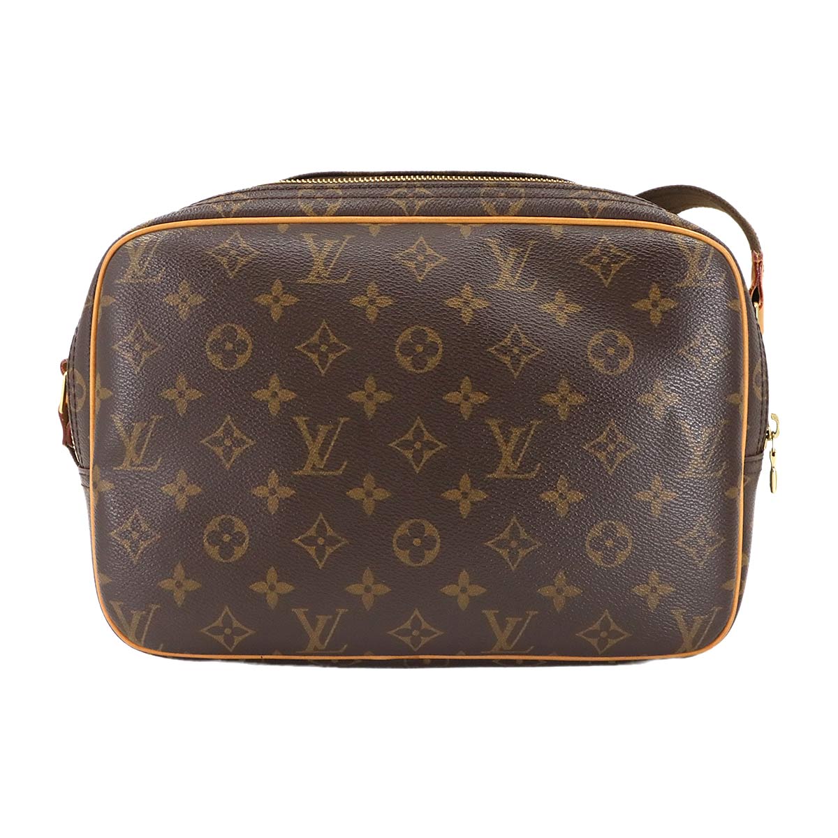 Monogram Reporter PM Shoulder Bag Brown M45254 Purse