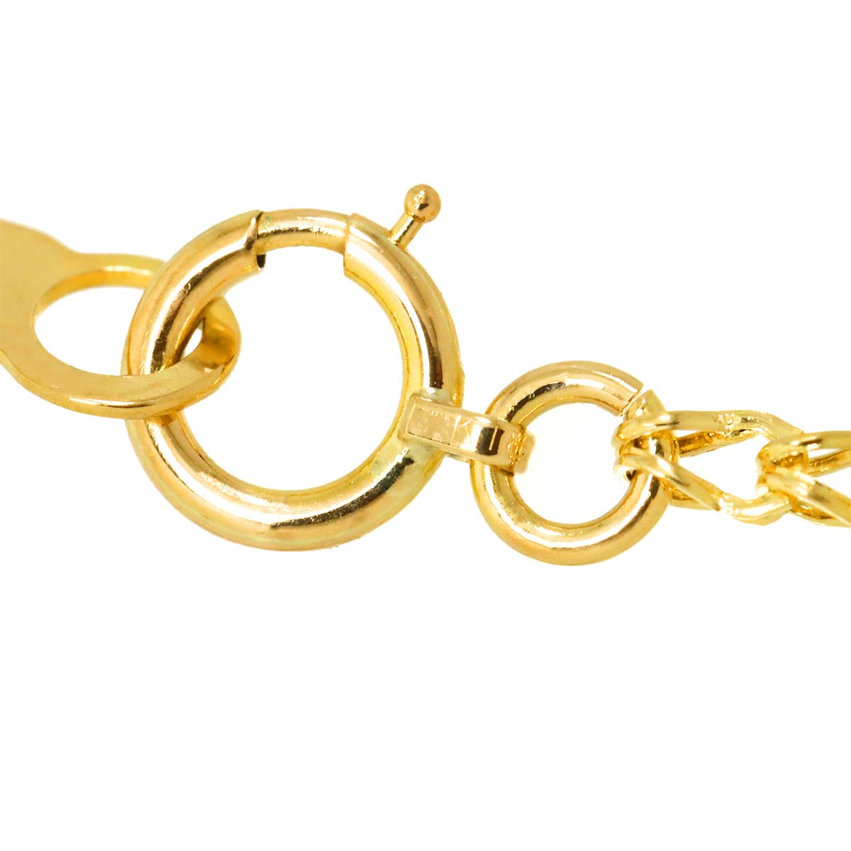 Diamond 0.55ct/0.64ct Necklace 18K YG Yellow Gold 750