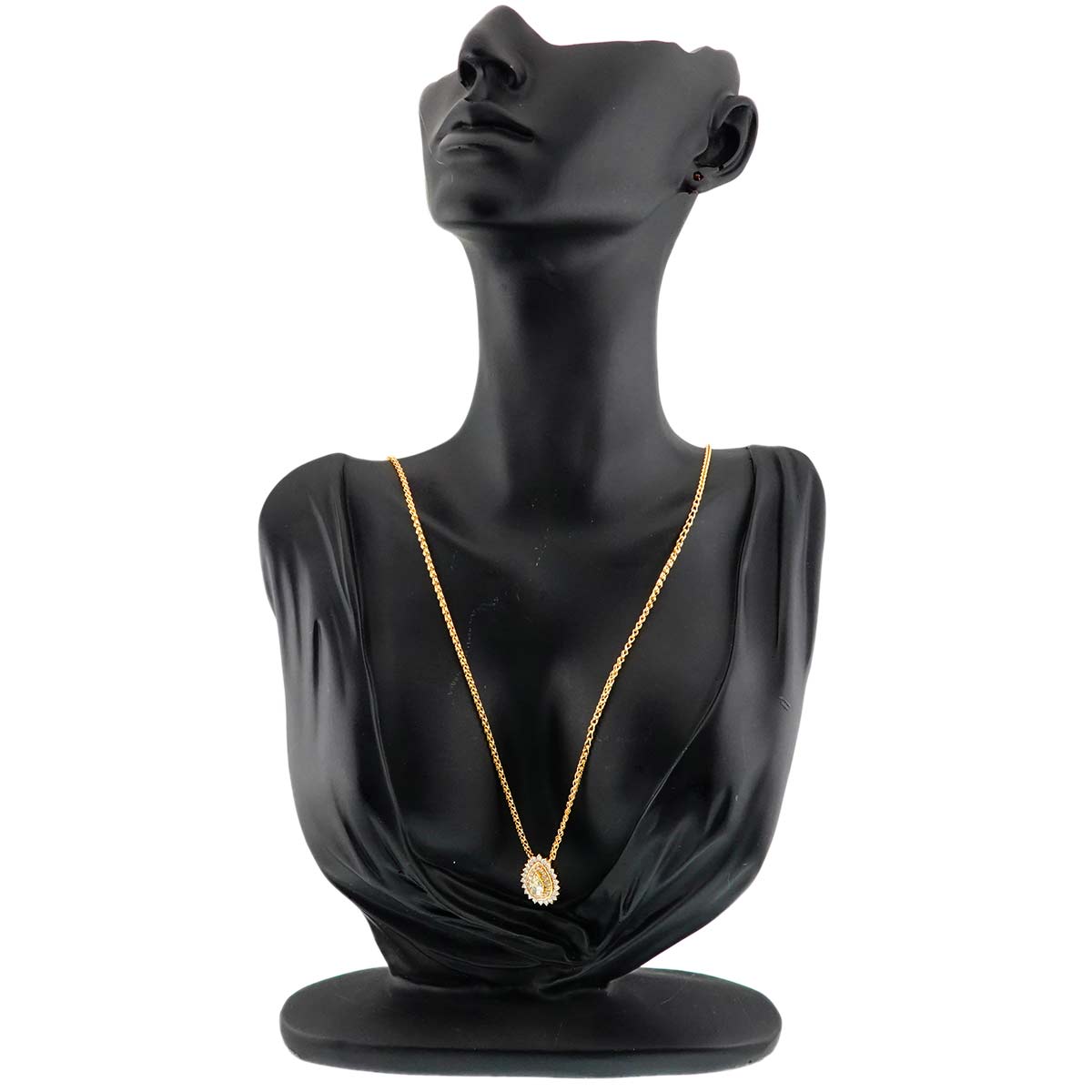 Diamond 0.55ct/0.64ct Necklace 18K YG Yellow Gold 750