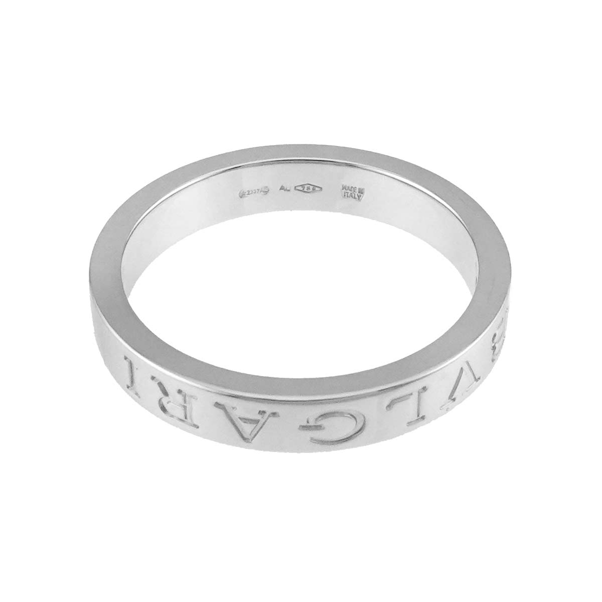 B-ZERO1 Diamond 1P Ring 18K WG 750 size9.5-9.75(US)